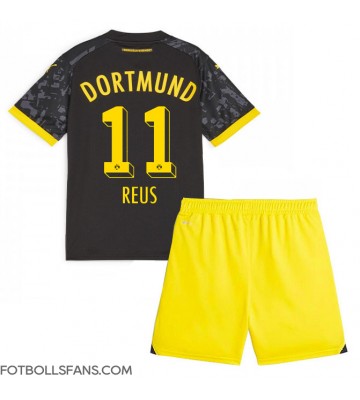 Borussia Dortmund Marco Reus #11 Replika Bortatröja Barn 2023-24 Kortärmad (+ Korta byxor)
